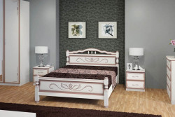Карина-5 Кровать 90*200 Браво мебель 