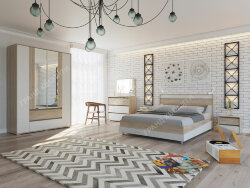 Набор мебели для спальни "Мальта" с ламелью Гранд кволити 